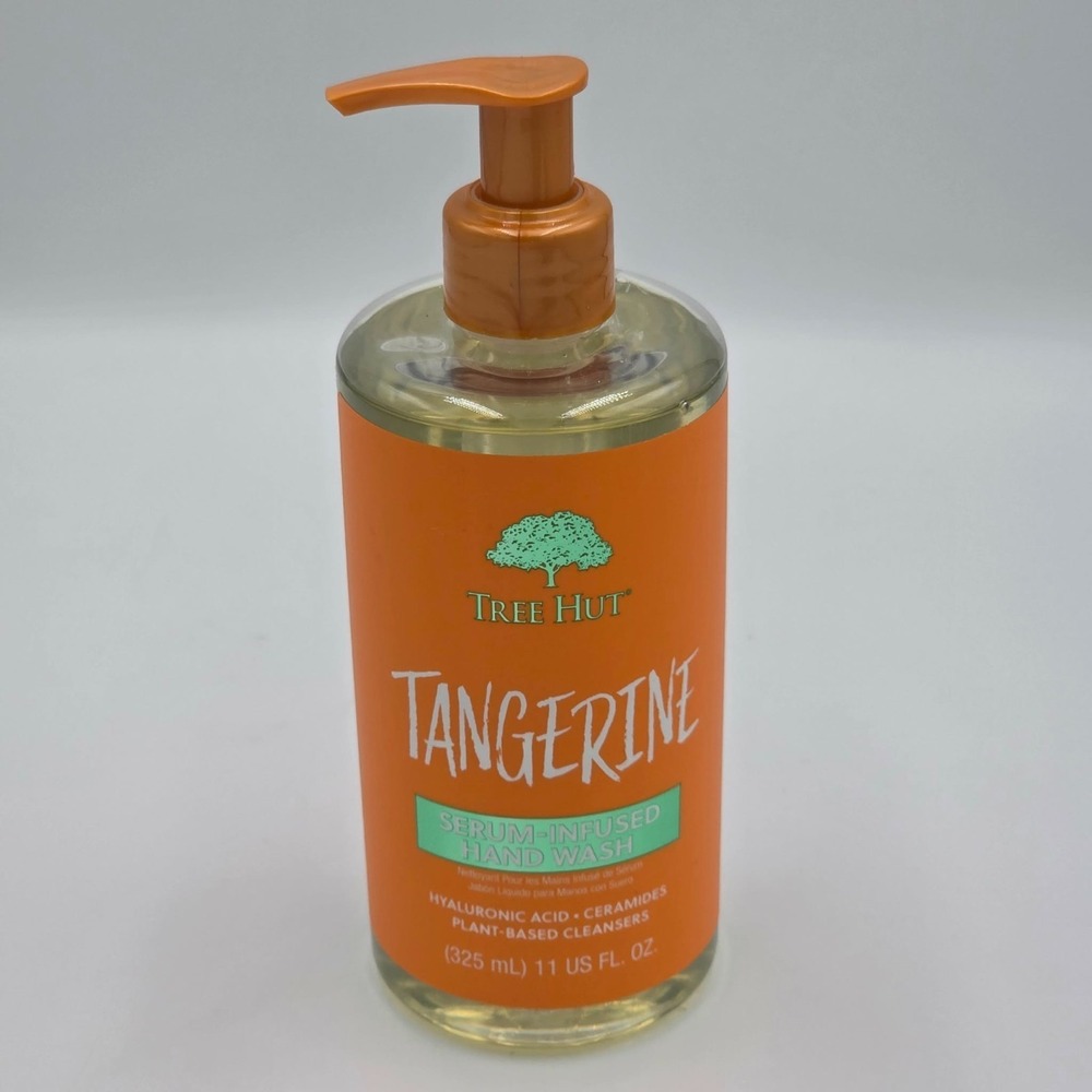 Tree Hut Tangerine Serum Infused Hand Wash Soap Nourish Hydrate 11 fl oz